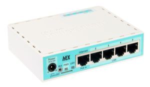 روتر میکروتیک مدل hEX PoE lite