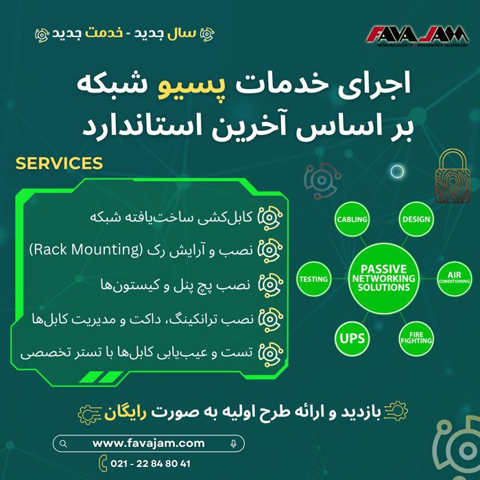 خدمات پسیو شبکه