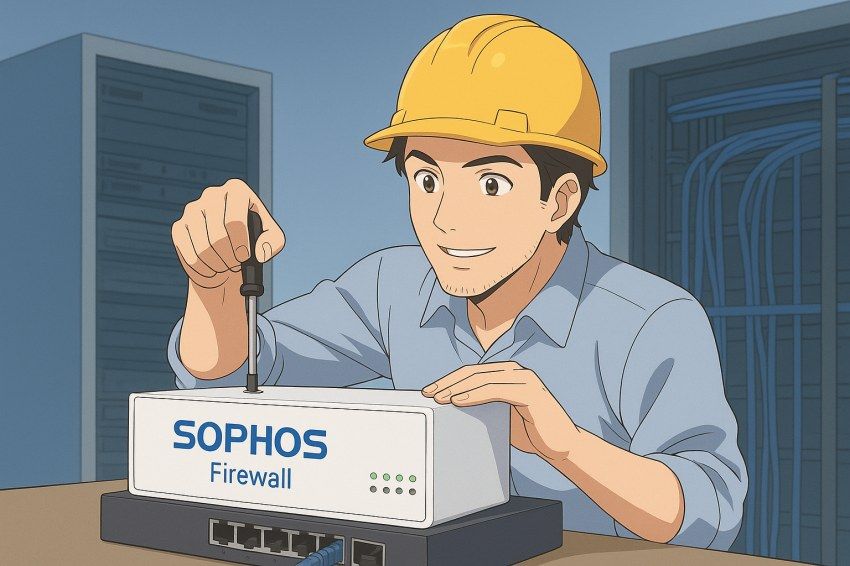پیکربندی فایروال سوفوس