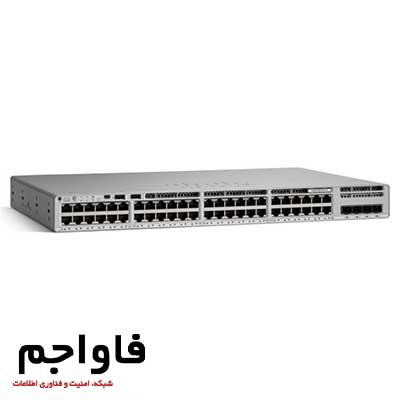 سوئیچ شبکه PoE سیسکو 48 پورت C9200L-48T-4G-E