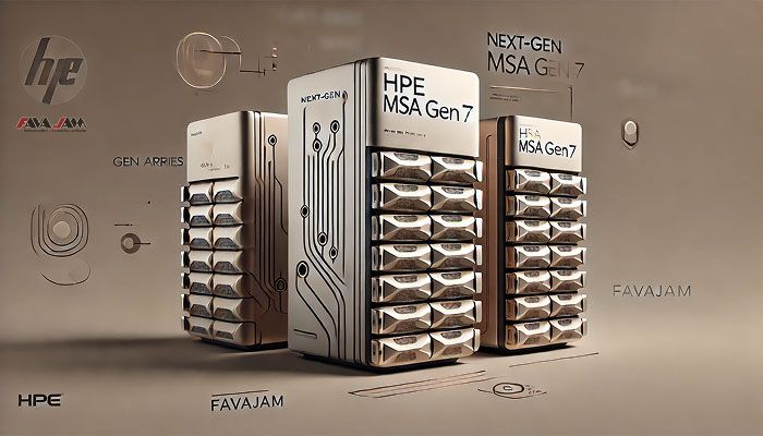  مقایسه نسل جدید ذخیره‌سازهای HPE MSA Gen7