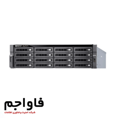 ذخیره ساز تحت شبکه NAS کیونپ TS-h1677XU-RP-3700X-32G