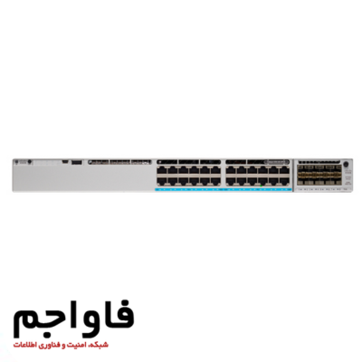 سوئیچ شبکه سیسکو 24 پورت C9300L-24P-4G-E