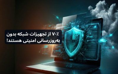 گزارش جدید نشان می‌دهد ۷۰٪ از تجهیزات شبکه بدون به‌روزرسانی امنیتی هستند!