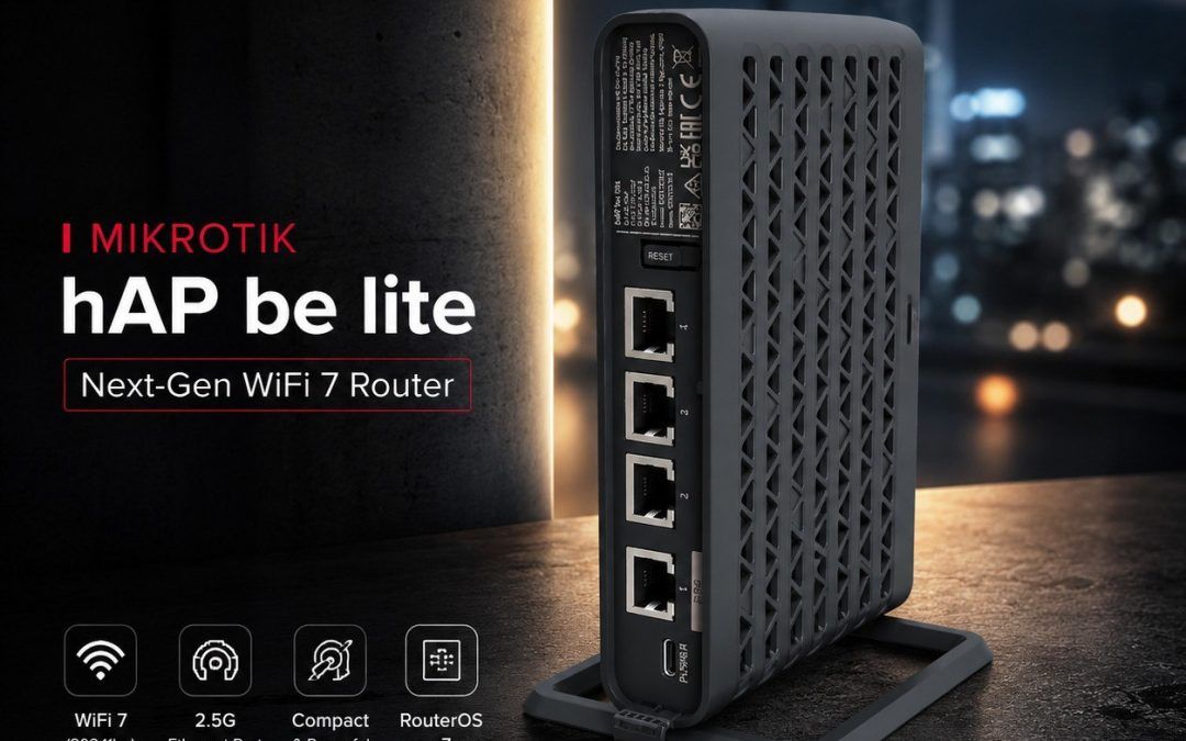 آیا می‌دانستید؟ روتر hAP be lite؛ ارزان‌ترین روتر Wi-Fi 7 میکروتیک در سال ۲۰۲۶